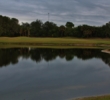 Water dominates the left side of the sixth fairway at the Preserve Golf Club at Tara, Bradenton, Fla.