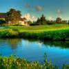 A view of the clubhouse at Apollo Beach Golf & Sea Club