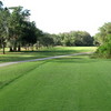 A view of the 18th tee at Pebble Creek Country Club