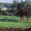 A view of the 14th green at Brooksville Country Club.