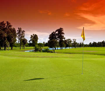 A view of green at Apollo Beach Golf & Sea Club